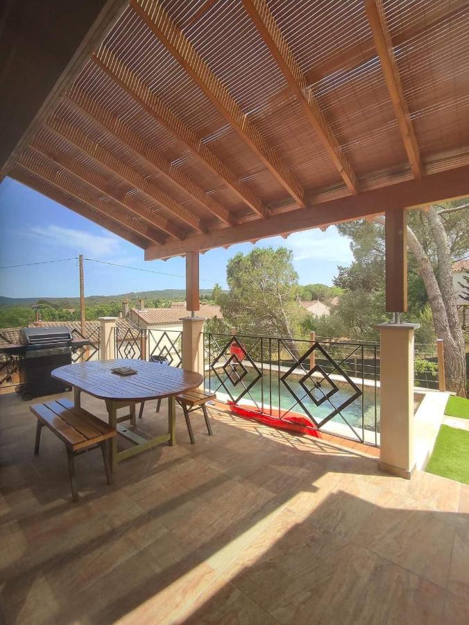 Villa Bellevue - Avec Piscine Montséret Esterno foto