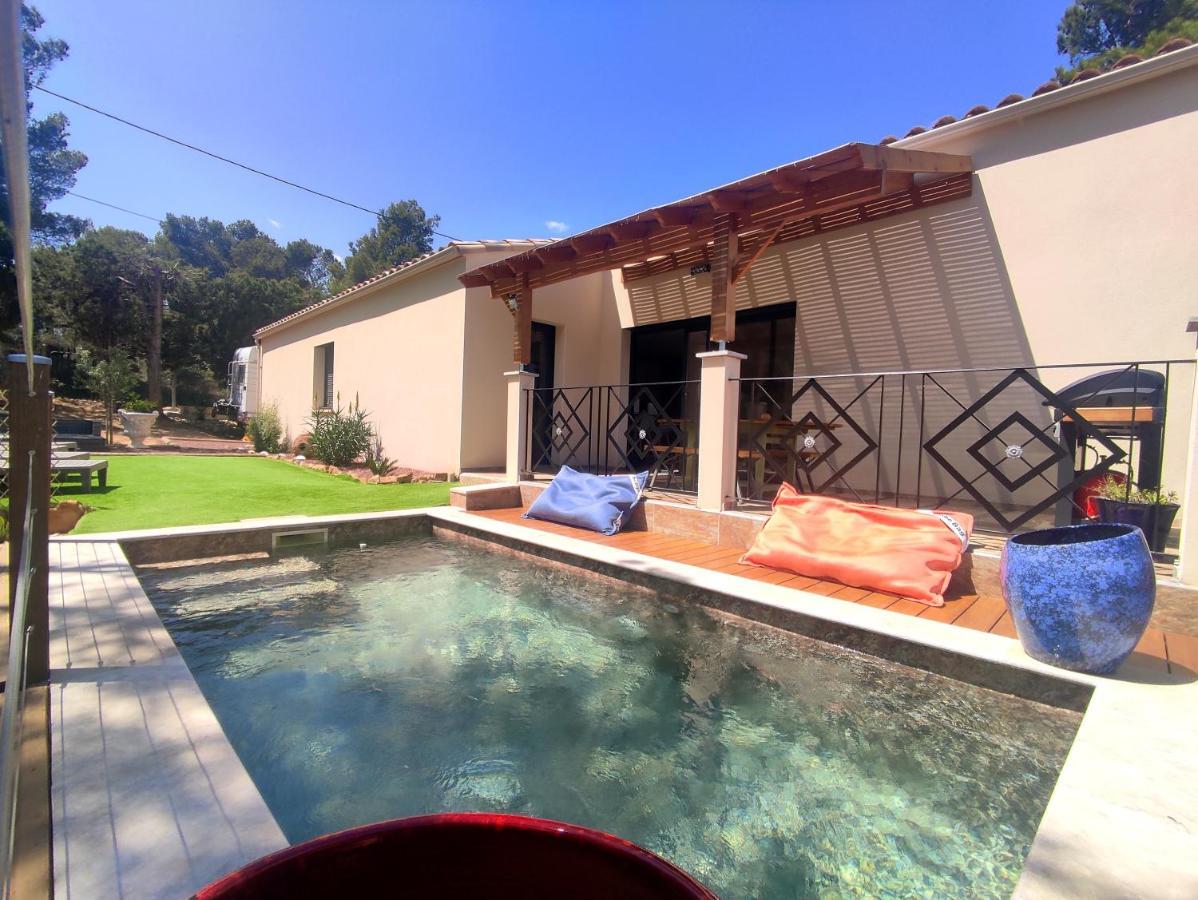 Villa Bellevue - Avec Piscine Montséret Esterno foto